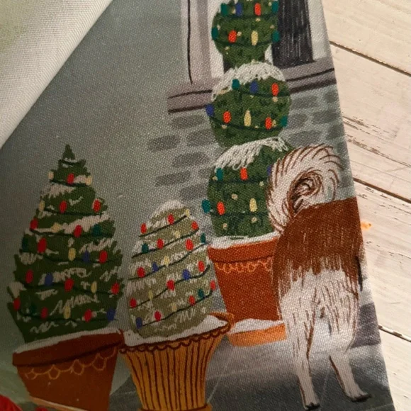 Anthropologie Holiday Dog Carole’s Towel - Picture 4 of 4